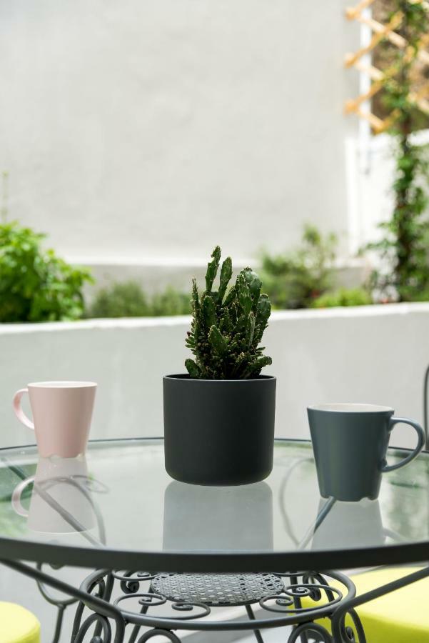 Central Cozy Studio With A Secret Garden Athén Kültér fotó
